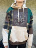 Men’s L Patchwork Hoodie