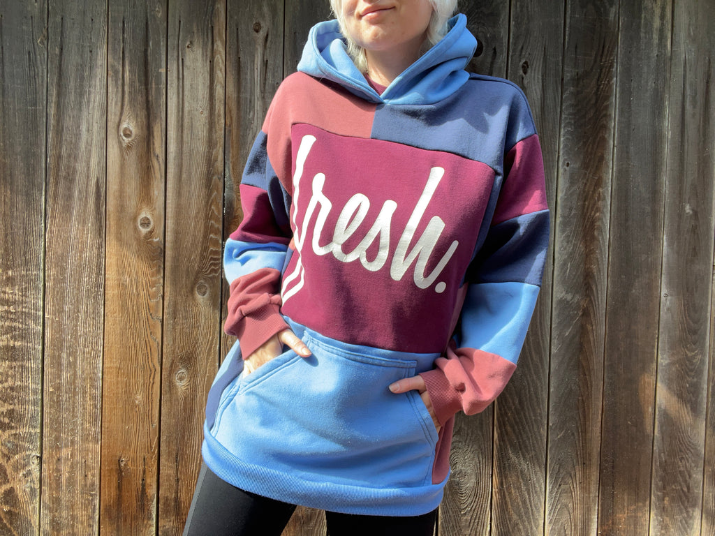 The First Patchwork Hoodie M
