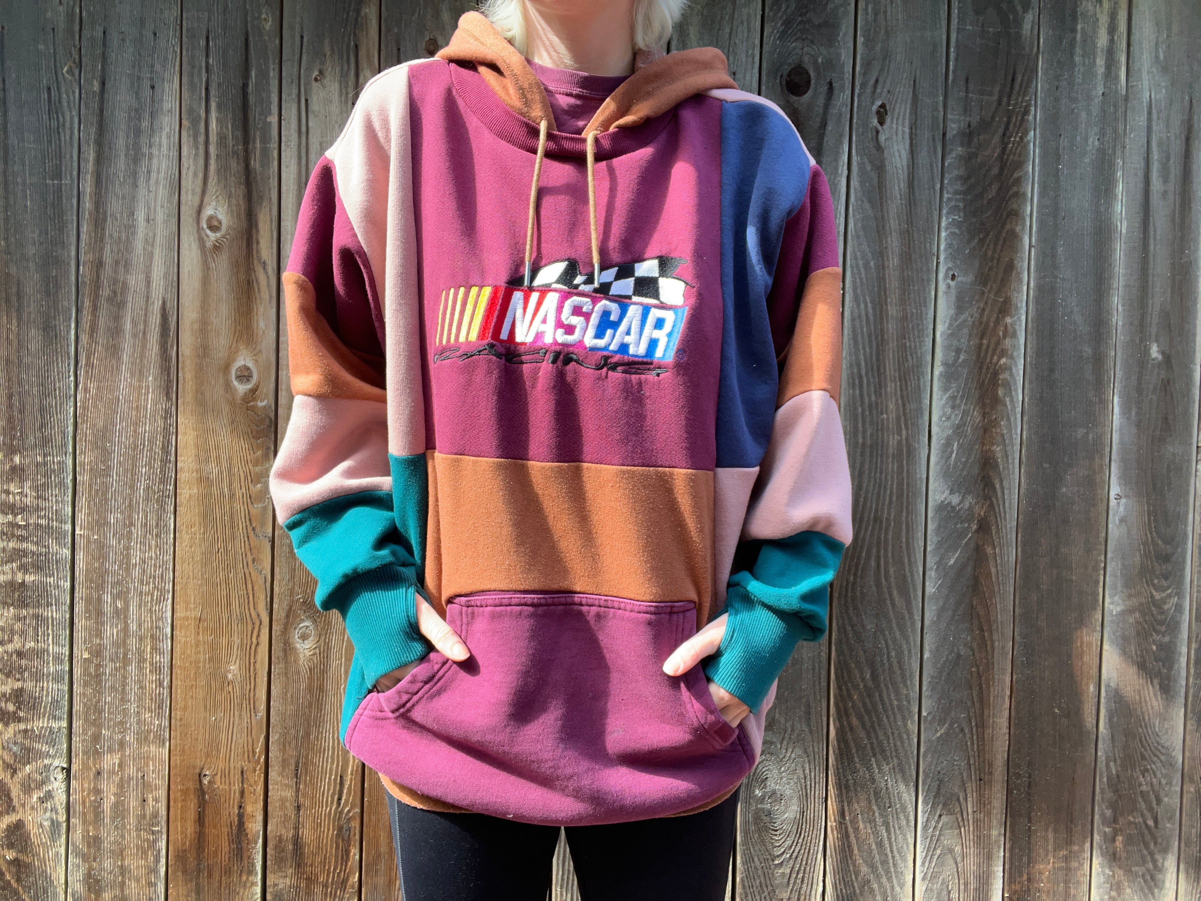 OC Patchwork Hoodie M