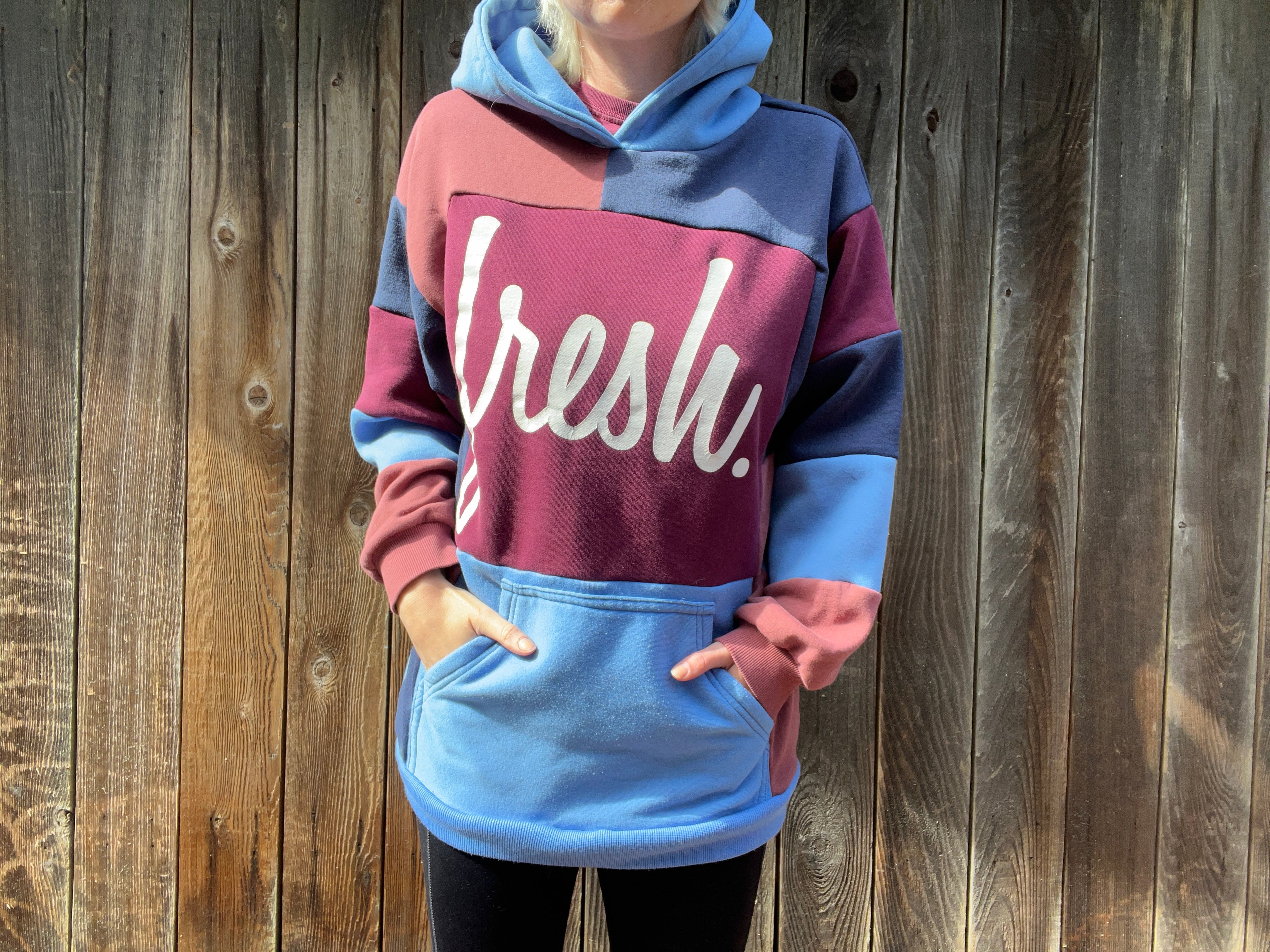 The First Patchwork Hoodie M